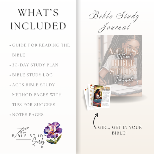 A.C.T.S. Bible Study Journal