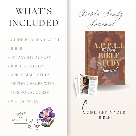 A.P.P.L.E. Bible Study Journal