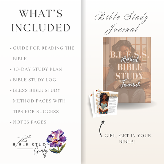 B.L.E.S.S. Bible Study Journal
