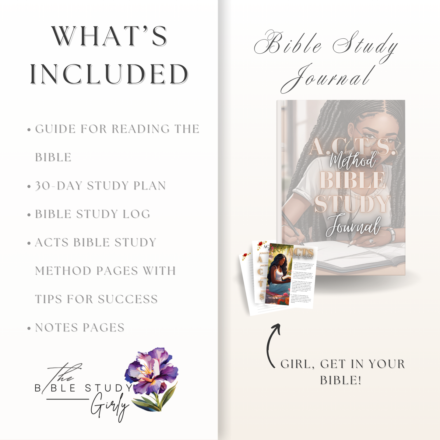 A.C.T.S. Bible Study Journal